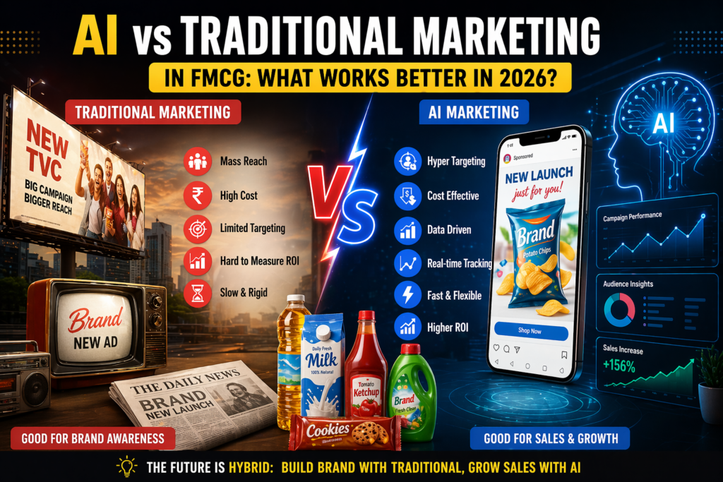 AI vs traditional marketing